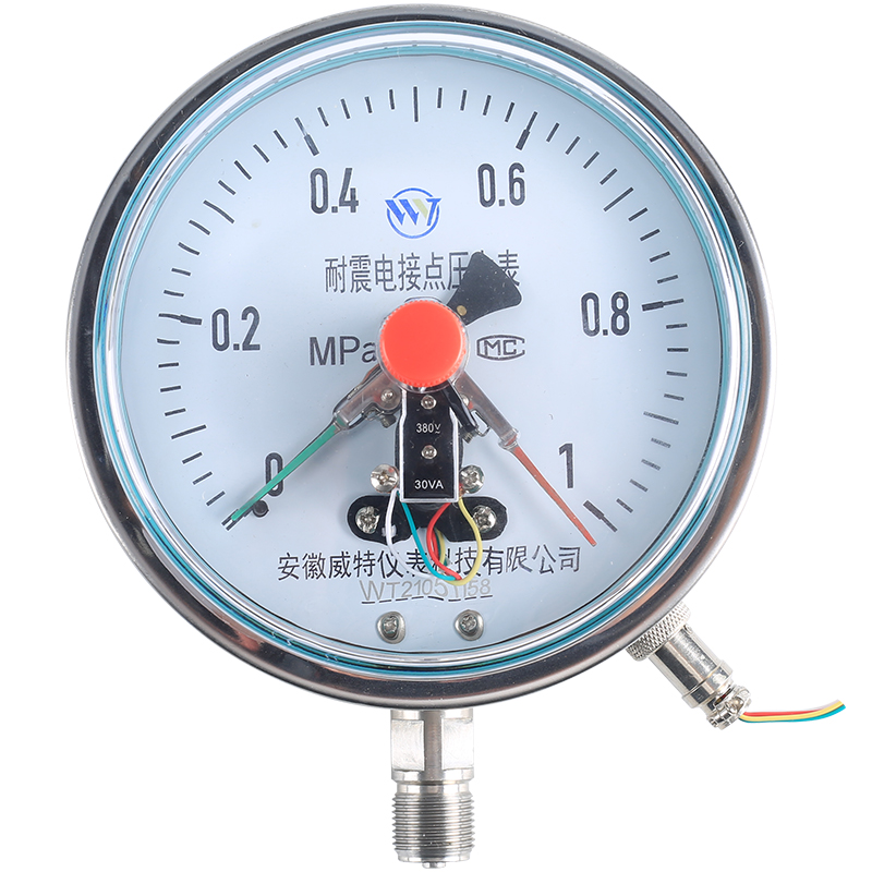 不銹鋼耐震電接點壓力表